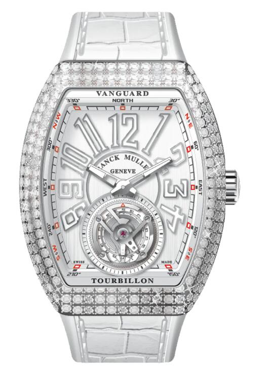 Review Franck Muller Vanguard Tourbillon Replica Watch V 41 T D (BC) (AC) (BLC BLC AC)